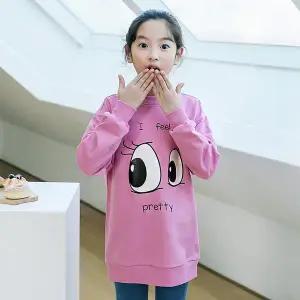 [쿠키하우스] 미쉘라 맨투맨 롱티_27066 [P003643631]