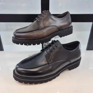 HC11 소가죽 남성화 U팁 더비 세미정장구두  Z7E3U51D3P
