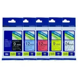 라벨테이프카트리지(TZ-211)백색/흑문자/6mm (WFHYU0K)