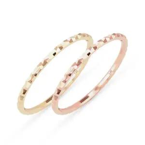 [도로시] 14k 할로우 샤인 컷팅 반지(13-18호)