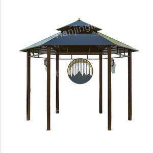 정자 육각형 야외 평상 파고라 원두막 조립식 오두막