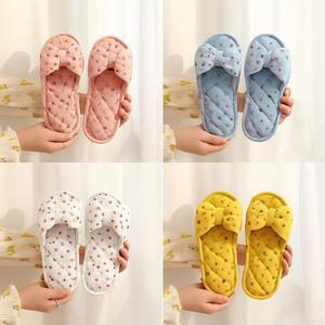 귀여운 딸기 리본 3중쿠션 층간소음방지 근족막염 실내화 거실화 CH287