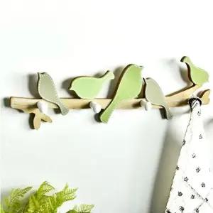 옷걸이행거 4단 우드 벽옷걸이 벽 행거 (WFGTALW)