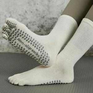 마라톤발가락양말 러닝발가락양말 논슬립 아이보리 TT381