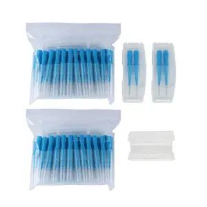 메디메이트 치간칫솔 i형 (50PX2팩) 1.0mm 휴대용 케이스 + 치간칫솔 정리대