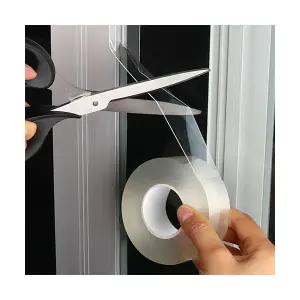 초강력 방수 넓은 실리콘 테이프 주방 싱크대 욕실 창문 틈새 오염 곰팡이 바람 차단