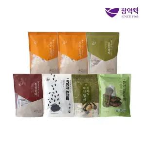 창억떡 6종세트 (호박인절미2봉+흑임자인절미+쑥팥앙금인절미+이북식쑥인절미+모듬찰떡+통팥찰떡)