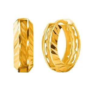 골드앤 순금 24K 골든 엣지 귀걸이 대 3.75g