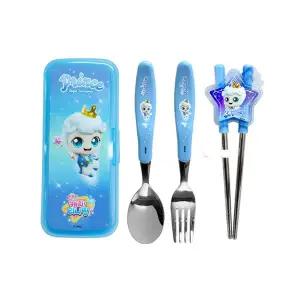 르번 슈팅스타 캐치! 티니핑 무소음 교정젓가락 풀세트 왕자핑 x 1개