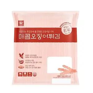 사옹원 매콤 오징어 튀김 1kg