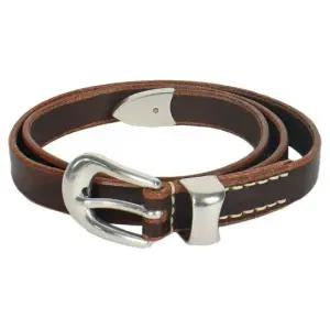 25FW 남성 2CM 레더 벨트 브라운