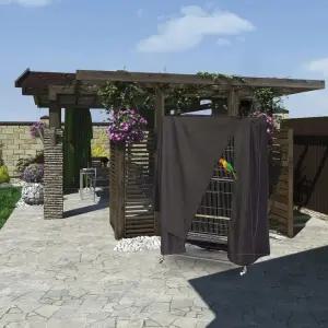 앵무새 케이지 방풍 암막 덮개 새장 둥지 꿀잠 커튼 커버