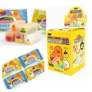 핑크풋 랜덤지우개 23탄 간식시리즈 (60개입/box)