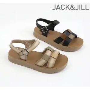 [잭앤질]잭앤질 유니크 위브 찍찍이버클 쿠션샌들(JB5Z323)