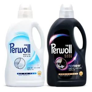 퍼울 세탁세제 겸용 본품 1.9L 2개 (다크 1개 + 화이트 1개)