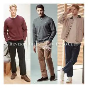 [비버리힐즈클럽]남성 코튼 브러쉬 코듀로이 팬츠 3종_638412