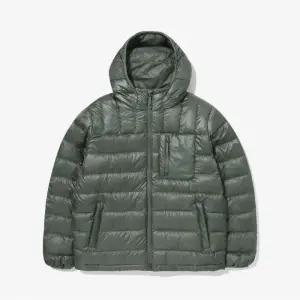 [FILA] 유광 립스탑 경량 후드 다운 (FS2DJG4108M_GKH)