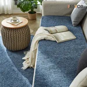 [퍼보]미들레인 시원 셔닐 흙소파 돌쇼파용 패드 85x200