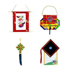 만들기대장 2월 만들기세트 D형 (4개 패키지)