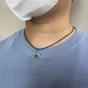 행운고리 투명 네잎클로버 키링 WFJY311