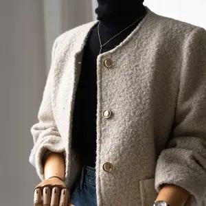 (안나앤모드) nouve 노카라 부클 자켓[자켓CQP78]