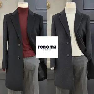 갤러리아 레노마 25FW 신상 캐시미어 부드러운 체스터 코트 2종 택1 RRDIBH91-92A