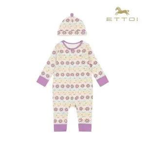 [롯데백화점]에뜨와 노이슬림우주복07Q717512[출산,신생아선물,축하,백일]