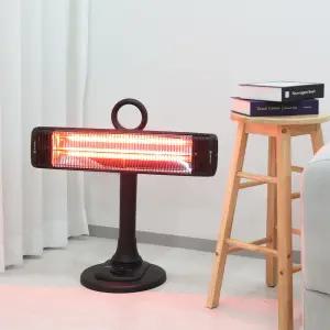 90도 피벗회전 근적외선 순간발열 히터 RH-7319