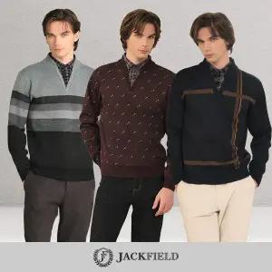 [잭필드]ANC_[잭필드][3종] 배색 패턴 레이어드 셔츠_JBWUT310