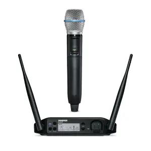 [마이크몰] SHURE GLXD24+ / B87A [2.4G 무선 핸드마이크]