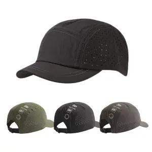 러닝모자 메쉬 볼캡 트레일 마라톤 런닝 등산 운동 숏챙 대두 나일론 캠프캡