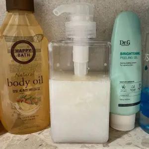 [하프클럽/]로션 투명 핸드크림공병 펌핑용기 디스펜서 공병 450m