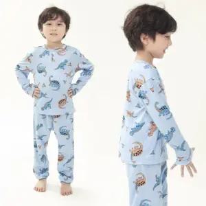 )리틀 다이노 상하 세트 아동내복세트 내의세트 실내복 내복