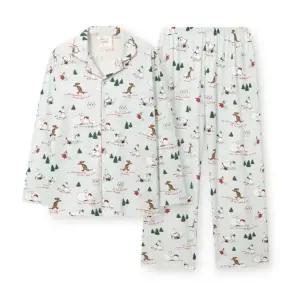 [갤러리아] [오르시떼] 남성 G036 무민스노우볼 긴소매 파자마 세트