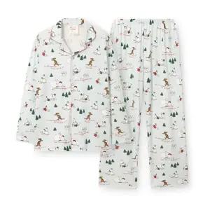 [NS홈쇼핑][오르시떼] 남성 G036 무민스노우볼 긴소매 파자마 세트[35503976]