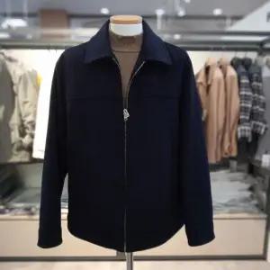 트레몰로 HC10 2025 겨울 모직점퍼 세정 트레몰로 울혼방 블루종 트러커 모직점퍼 TRN