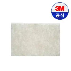 3M 스카치브라이트 공업용 수세미 7445 1200방 152mm x 228mm 사포 연마 부직포 클리닝 샌딩 샌드