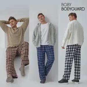 보디가드 FW 소프트 피치기모 남성 파자마 팬츠 3종세트