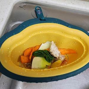 싱크대 거름망 옐로우 씽크대 그물망 타공망 대형 걸름망 음식물 주방 개수대 배수망 위생 수세미거치대