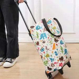 대형 장바구니 바퀴 시장 손수레 대용량 접이식수레 접이식핸드카트 쇼핑카트 마트가방