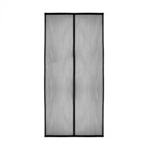 출입문 자석 모기장 중 블랙 집안용품 잡화 가정잡화