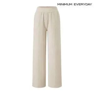 [롯데백화점]미니멈 [미니멈 에브리데이]절개 라인 니트 밴딩 롱 팬츠 (EB4TA001D)