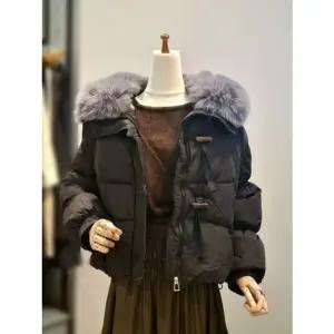 [갤러리아] ab.f.z 와이드퍼 떡볶이단추 집업 패딩 점퍼 ACA1HU02A