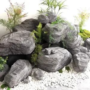 인조 조경석 인공 정원소품 정원돌 화단 조경 조형물 마당꾸미기