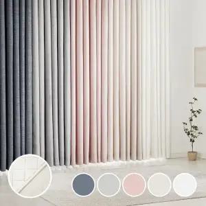 모던하우스 린넨스타일 3중방한 3도씨커튼 265x240 1장 5 color 높이조절형/아일렛형