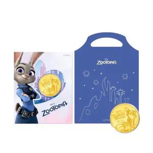 [디즈니]  주토피아 주디 24K 순금 코인 0.2g