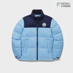 풋볼스탠다드 공용 맨시티 엠블럼 숏다운 점퍼 M4DJ401XSBL