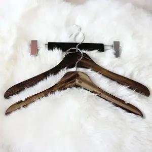 10개묶음 네로 남자 원목 옷가게 옷걸이 우드 행거 나무 목재 의류 매장용 옷거리 남성