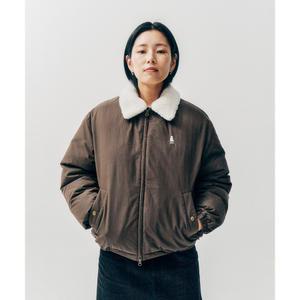 [AK플라자] [예일] 탈부착 보아 쇼트 푸퍼 자켓 YEW1DW302A