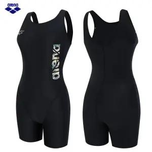 아레나 여자수영복 퓨처블렌드 3부 반신 U백 A5FL1LD32_BLK